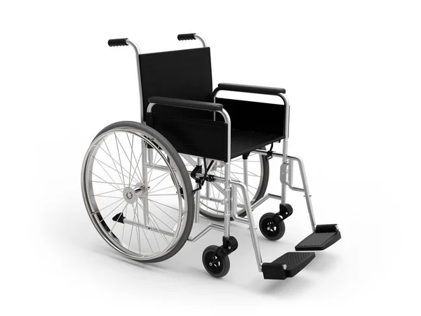 Wheel chair on white — Stock Photo, Image