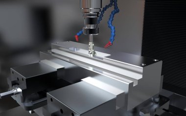 Metal işleme Cnc freze makinesi