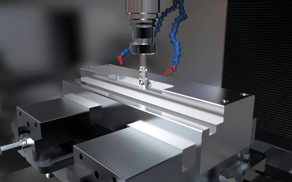 Metal işleme Cnc freze makinesi