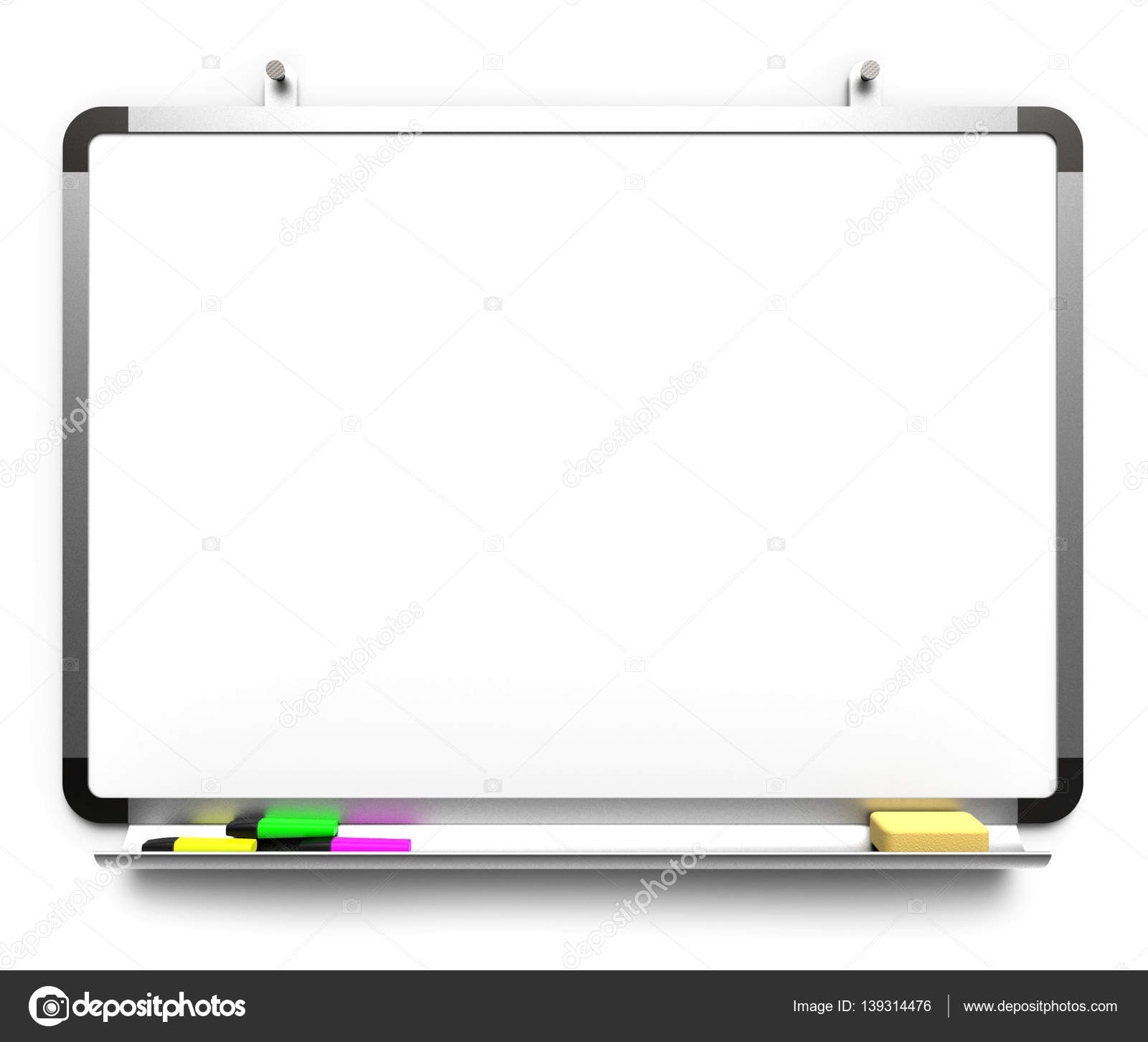 Blank Whiteboard Background