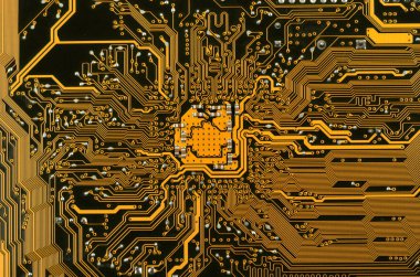 Elektronik devre plaka arkaplanı 