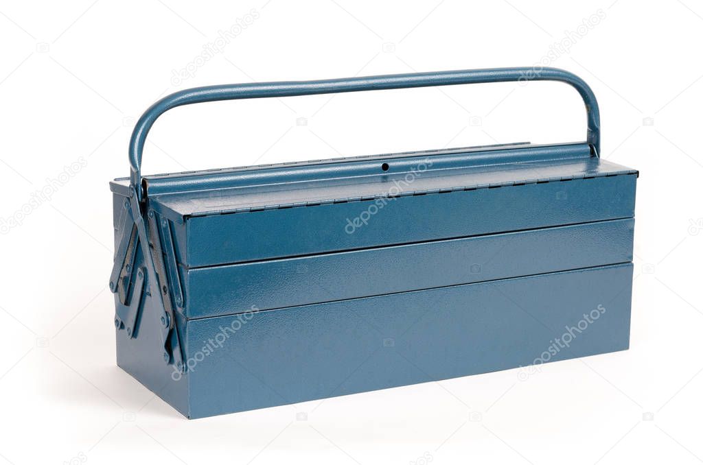 Toolbox on white background