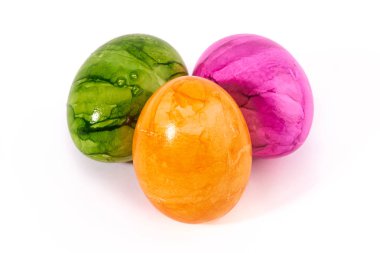 üç Paskalya yortusu yumurta