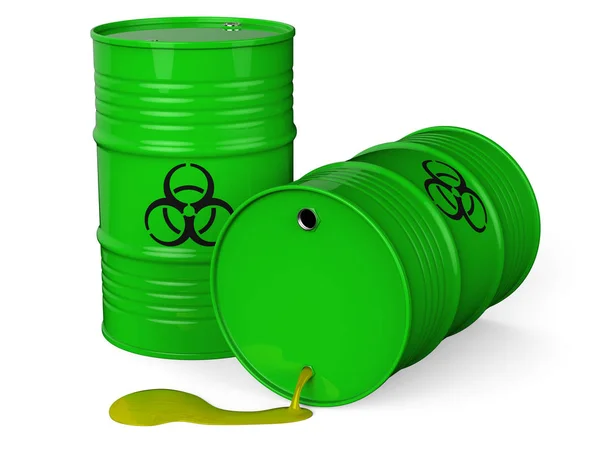 Several Barrels Toxic Waste Dump Stock Photo by ©YAYImages 258875636