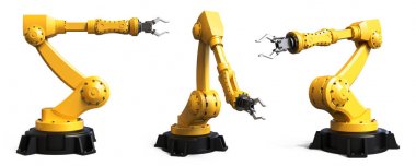 Farklı endüstriyel robotlar