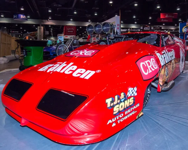 Espediente Daytona dragster, Sema — Foto Stock