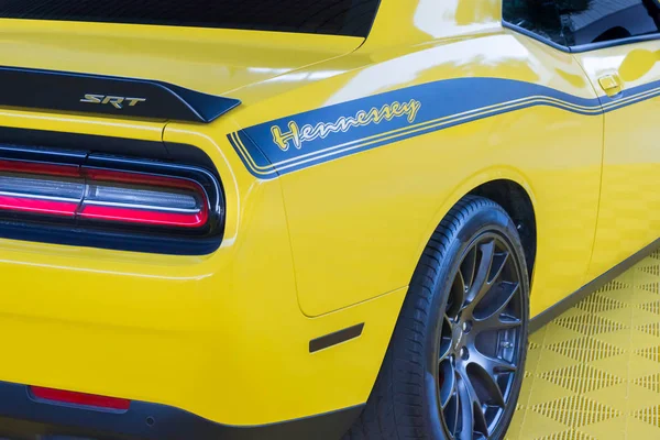 Dodge Challenger Srt Hellcat, Sema — Foto Stock