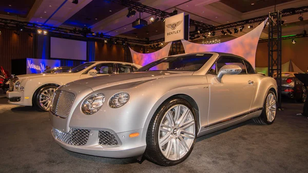 Bentley car ausstellung — Stockfoto