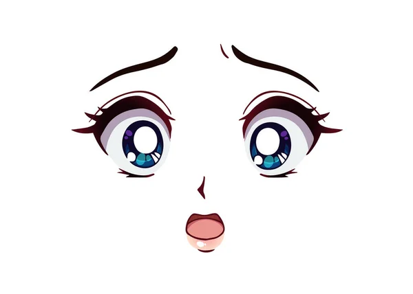 Anime Manga Eyes PNG (Isolated-Objects)