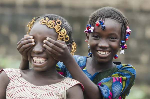 Chicas africanas se divierten — Foto de Stock