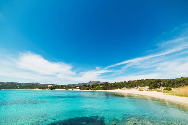 Blue sky over La Celvia — Stock Photo, Image