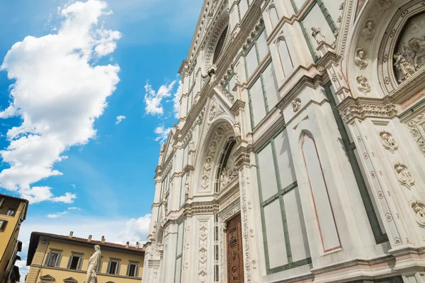 Собор Санта Кроче во Флоренции — стоковое фото
