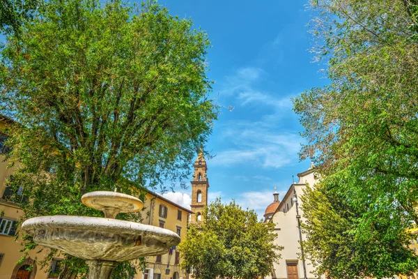 Santo-Spirito-Platz in Florenz — Stockfoto