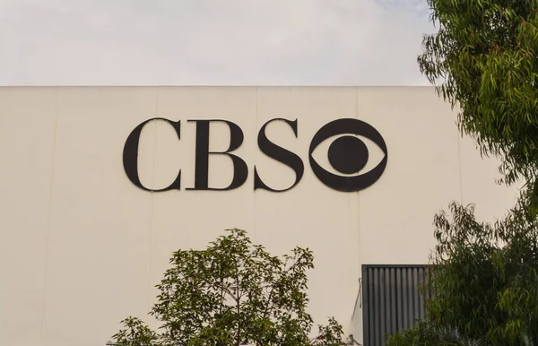 Los Angeles bir binada logosuna CBS
