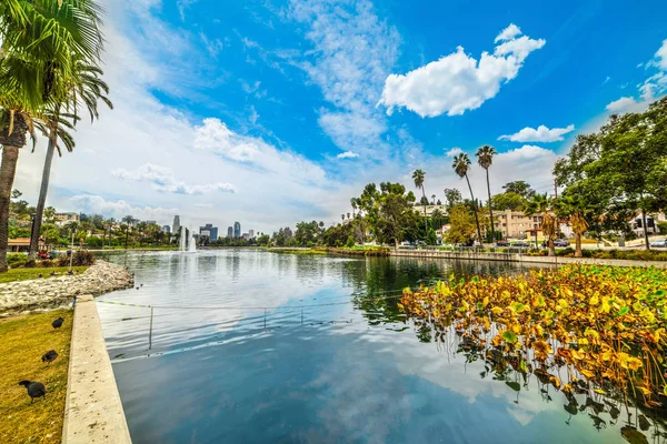 Parque Echo em Los Angeles — Fotografia de Stock