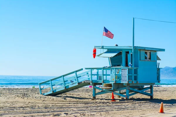 Lifeguard hut in Santa Monica — Stock Photo, Image