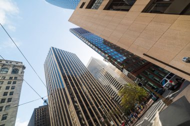 San Francisco şehir içinde gökdelenler