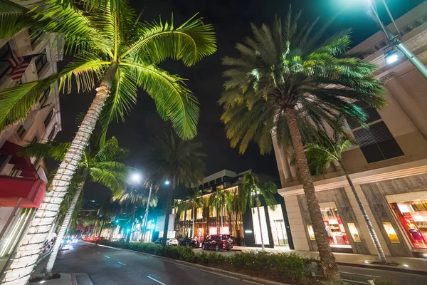 Rodeo Drive por la noche — Foto de Stock