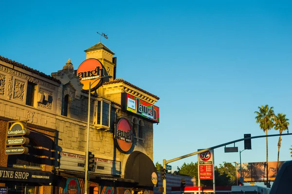 Fábrica de riso em Sunset strip, em Los Angeles — Fotografia de Stock