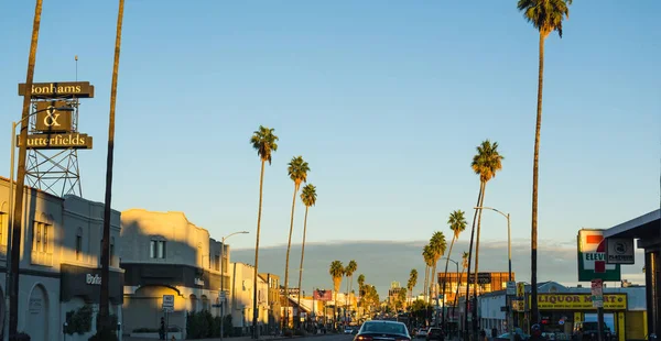 Sunset Strip ao entardecer — Fotografia de Stock