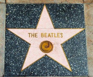 Beatles yıldızı Hollywood Şöhret Kaldırımı