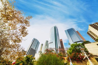 Açık bir günde Downtown Los Angeles