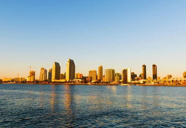 San Diego downtown на заході сонця — стокове фото