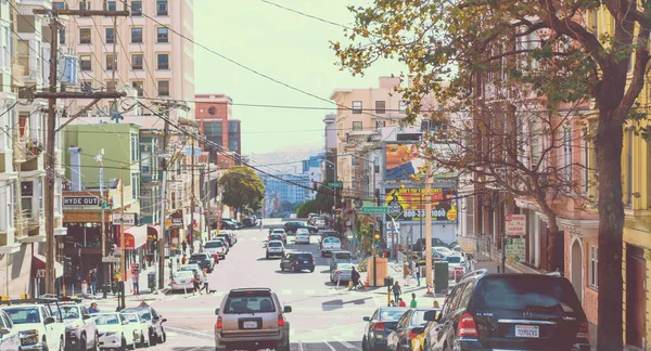 Ruch w San Francisco — Zdjęcie stockowe