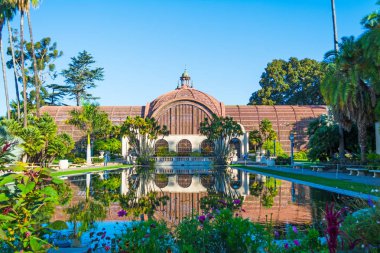 San Diego'da Balboa park su birikintisi
