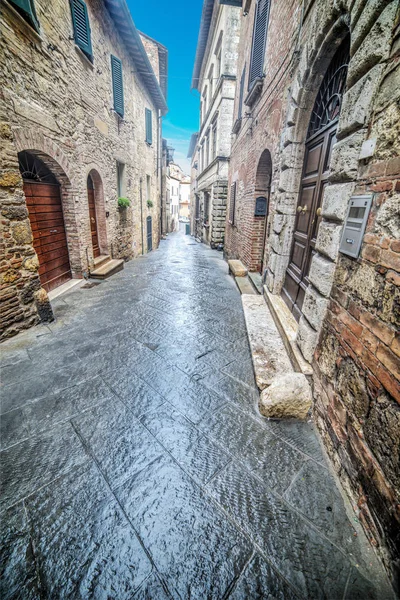 Rue étroite en Toscane — Photo