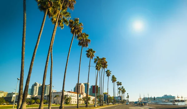 San diego direkt am Meer an einem sonnigen Tag — Stockfoto