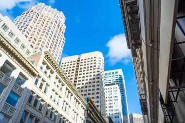 San Francisco finans bölgesi içinde gökdelenler