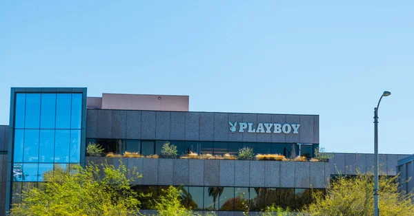 Здание Playboy в Беверли-Хиллз — стоковое фото