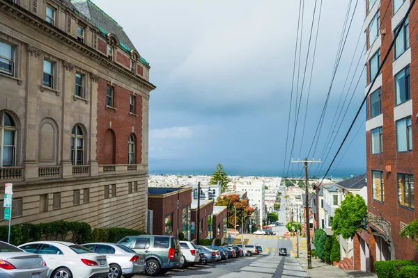 Szare niebo w San Francisco — Zdjęcie stockowe