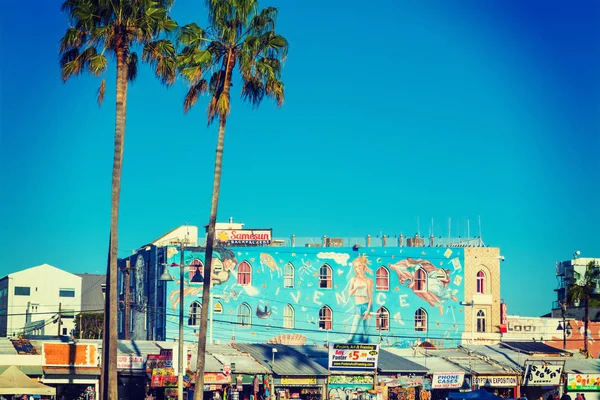 Väggmålning i Venice beach — Stockfoto