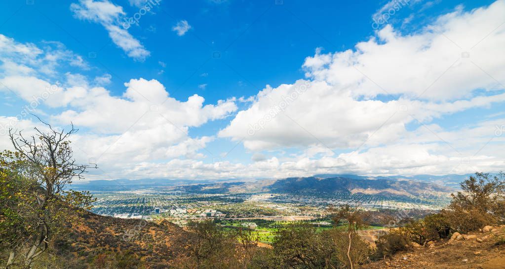 San Fernando Valley seen from Mount Lee