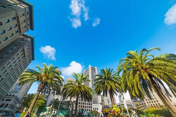 Union Square in Downtown San Francisco — Stockfoto