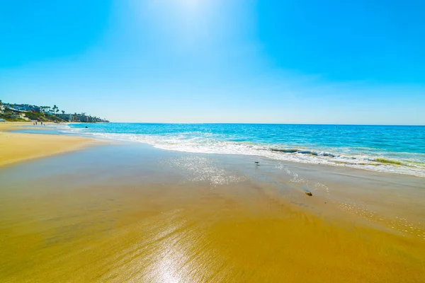 Gyllene stranden i Laguna Beach — Stockfoto