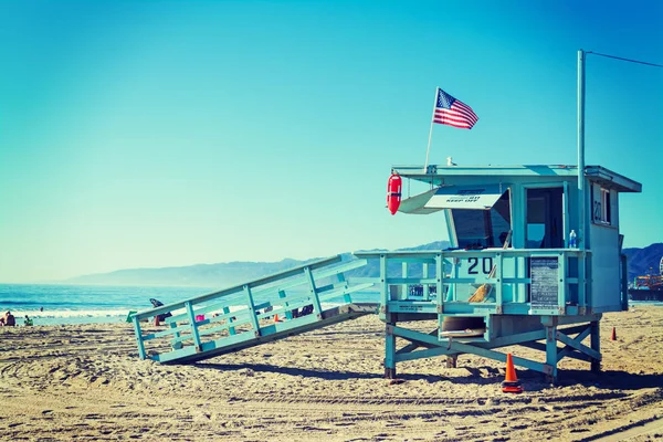 Torre de salvavidas en Santa Monica — Foto de Stock