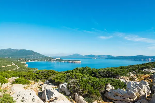 Baía de Capo Caccia na Sardenha — Fotografia de Stock