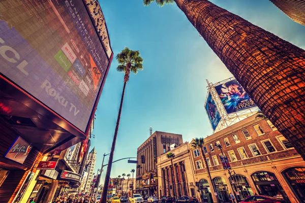 Clear sky over Hollywood — Stock Photo, Image