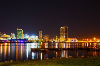 Gece tarafından Downtown San Diego