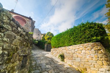 Montecatini içinde dar backstreet