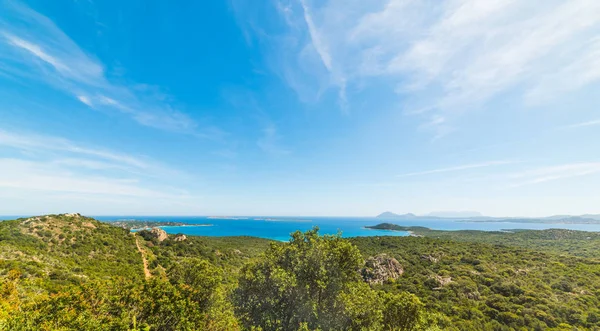 Paesaggio verde in Sardegna — Foto Stock