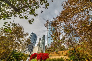 Bulutlu bir günde Downtown Los Angeles