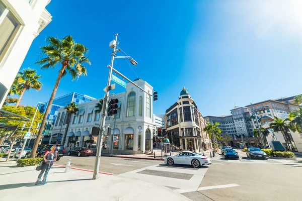 Rodeo Drive on a sunny day — Stock Photo, Image