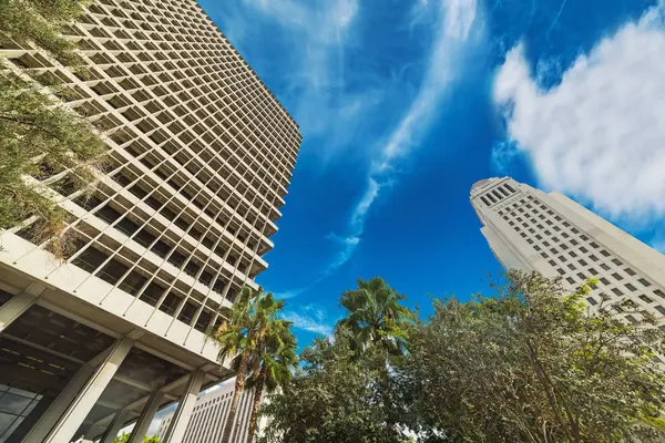 Los Angeles şehir merkezindeki gökdelenler