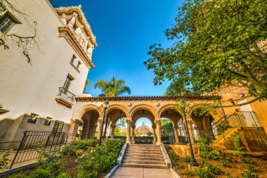 Balboa Park merdivenlerde