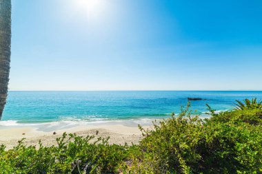Laguna sahil boyunca güzel bir gün
