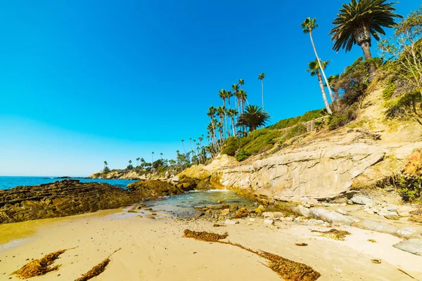 Sandy shore Laguna Beach